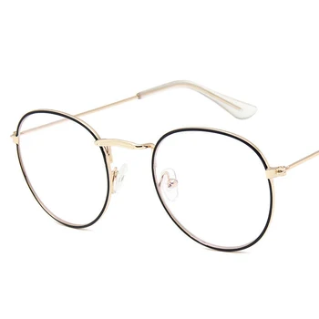 RBRARE 2021 Moda Kovinska sončna Očala Ženske Letnik blagovne Znamke Oblikovalec Krog Ravno Ogledalo Očala Ulica Premagal Oculos De Sol Gafas