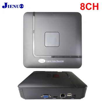 1T 2T 4T 8CH NVR H265+ ONVIF Diktafon 8 Kanal za IP Kamero Nadzora Varnosti Sistem S Monitor sistem, ki trdi disk
