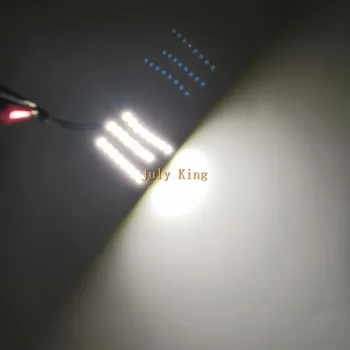 Julija Kralj LED Avto Notranje zadeve Branje Luči Primeru Za Nissan Elgrand E52 2012+, 6000K 2835SMD, Notranja Luč, 7 kos/set