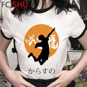 Vroče Japonski Anime Haikyuu Majica s kratkimi rokavi Moški Smešno Risanka Kuroo 90. letih Bokuto Manga Shoyo Odbojka T-shirt Poletje Tshirt Vrh Tees Moški