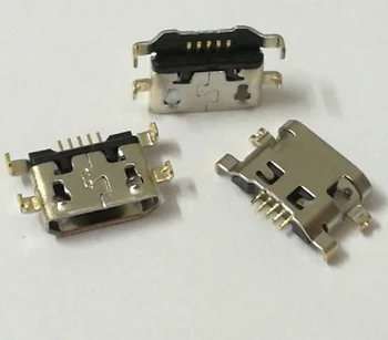 100－500PCS Polnjenje prek kabla USB Port Priključek za Polnilnik Dock Za Lenovo A708t S890 / za Alcatel 7040N / za HuaWei G7 G7-TL00