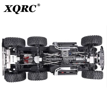 XQRC Trx6 g63 iz nerjavečega jekla ohišje oklepnih osi zaščito, tablice za 1 / 10 RC gosenicami vozil traxxas trx-6 avto dodatki