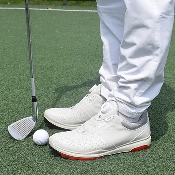 Pravega Usnja za Golf Čevlji za Moške blagovne Znamke Udobno Golf Športne Superge 2020 Novo Usnje Šport Trianers Človek
