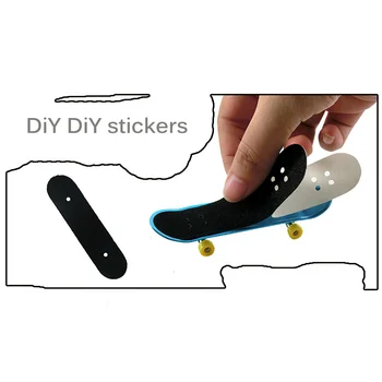 Plastični Prst Skateboard Tabela Igra Igrače Otroci Prst Skateboard Igrača DIY Self-Assembled Prst Skateboard Dodatki