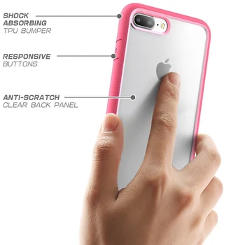 IQD Za iPhone X XS Max XR 7 8 6 6s Plus Primerih TPU Odbijača Pregleden Hrbtni Pokrovček zaščitna Primeru Anti-pade Nič preprečevanje