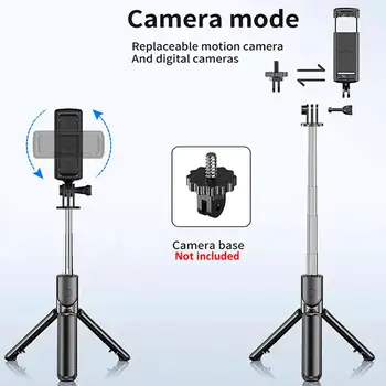 Brezžična Selfie Palico Stojalo Zložljivo Stojalo Monopods Univerzalno za Pametne telefone za Gopro Športne delovanje Fotoaparata