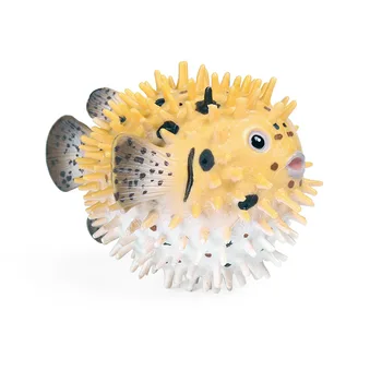 Morske Živali Spoznavanja Figuric Otroci Plastične Igrače Pufferfish Živali Slika Zbirateljske Igrače