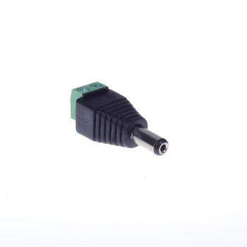AZISHN 5.5/2.1 mm DC Priključek CCTV UTP Kabel, Napajalni kabel Kabel DC/AC 2/Kamera Video Balun Priključek
