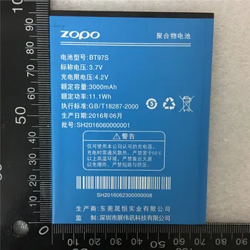 Prvotne 3000mAh Li-ionska Baterija BT97S Za ZOPO zp990 C7 Pametni telefon