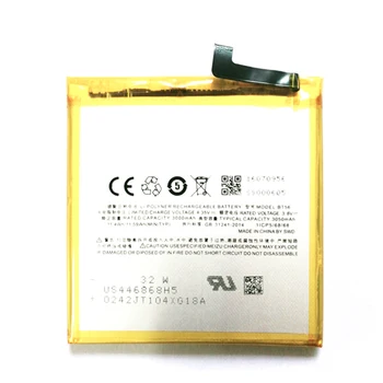 Uradni 3050mAh BT56 Zamenjava Baterije Batterie Za Meizu Meizy MX5 Pro / Pro 5 Pro5 M5776 Mobilnega Telefona, Baterije, Akumulator