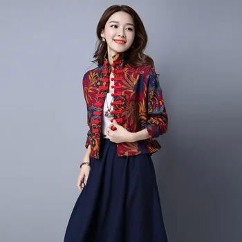 Tradicionalna kitajska oblačila za ženske cheongsam vrh mandarin ovratnik womens vrhovi in bluze orientalski Kitajska obleka TA795