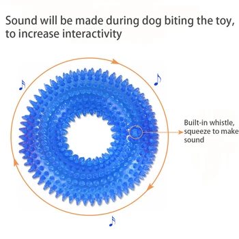 Silikonski Plujejo Diski Igrača Za Psa Pes Igra Pes Zobna Ščetka Odporne Žvečiti Kuža Usposabljanja Interaktivni Pes Materiala Za Velike Pse