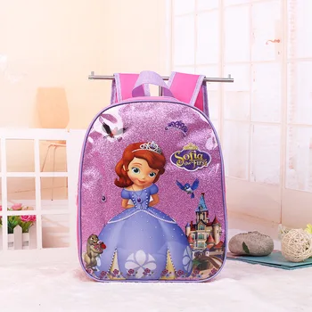 Disney PVC otrok nahrbtnik za vrtec vrečko Zamrznjene Elsa Anna dekle, fant, darilne vrečke za šolo študent shranjevanje knjiga