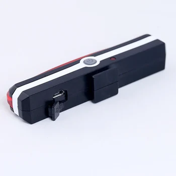 USB Polnilne Izposoja Zadnje Luči Kolesarska LED Luč Nepremočljiva Kolo Rep Svetlobe Nazaj Lučka za bycicle