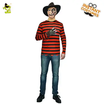 Priljubljenih Moške Morilec Kostume, Cosplay Kostum Halloween maskiranje Vlogo Igrajo Strašno Morilec V Halloween Party