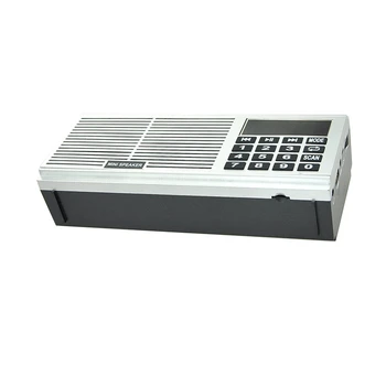 MOOL L-518 Digitalni Predvajalnik Glasbe MP3 Zvočnik Mini Prenosni Mini Auto Scan FM, AM (MW Radio Sprejemnik(Srebrni)