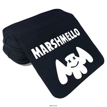 Visoka Kakovost Risanka šolsko torbo otrok nazaj v šolske potrebščine Kozmetični fantje dekleta mirovanju otroci DJ Marshmello svinčnik vrečke