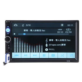 Avto Multimedijski Predvajalnik 2din Bluetooth Stereo FM Radio MP3 MP4 MP5 Avdio-Video, USB, SD Auto Elektronika Autoradio polnilnik 2 DIN