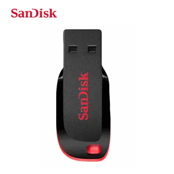 Original SanDisk USB Flash Disk 128GB/64GB/32GB/16GB Pen Drive Pendrive USB 2.0 Flash Drive, Pomnilniško kartico memory stick USB diska, usb flash