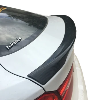 Za BMW F16 X6 2016 2017 Polno Pravi Ogljikovih Vlaken Materiala Zadaj Prtljažnik Spojler Krilo Rep Trunk Boot Ustnice Modeliranje Uspešnosti