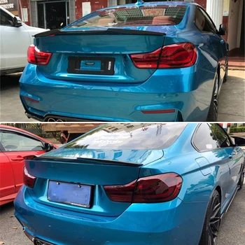 Za BMW 4 Serija coupe F32 spojler 2013--2019 leto, 2-vrata, zadnje krilo M4 slog Šport body kit Pribor pravi ogljikovih vlaken
