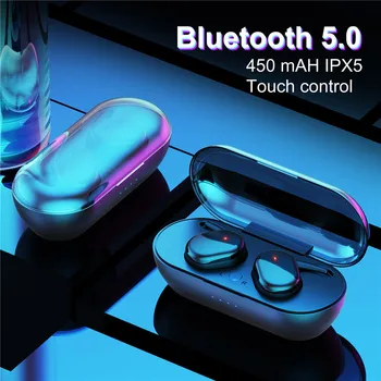 Y30 TWS Bluetooth 5.0 Slušalke, Brezžične Slušalke, Prenosni Nepremočljiva Dotik Slušalke 3D Stereo Zvok Čepkov S Polnjenjem Polje
