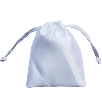 (50pcs/veliko) mehko satenasto vrvico za zavezovanje vreče darilni embalaži poroko torbica veliko barve prilagodite velikost & logotip