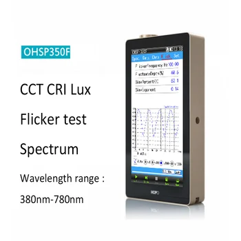 Flicker Spektrometer SCT CRI Lux Spektra test