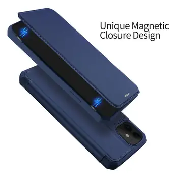 Za Apple iphone 12 11 Pro Max 12 Mini 11PRO Telefon Primeru Zajema Klasične PU usnje Stojalo Primeru Multicard Flip Anti padec Mehko Rob