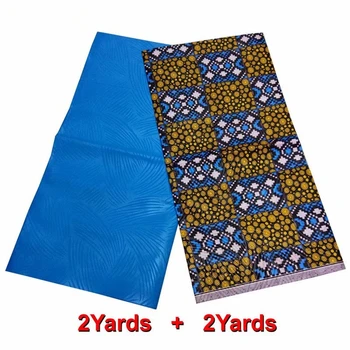 2019 zadnje Afriške tkanine, visoko kakovost afriške vosek tiskanje tkanin iz ankare tkanine Kente tkanine 2yards +2yards na set