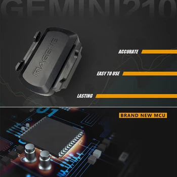 Magene S3+Hitrosti, Kadence Senzor ANT+ Bluetooth Računalnik Speedmeter za Dvojni Senzor Kolo Računalnik zWIFT Kolo Inteligentni Oprema
