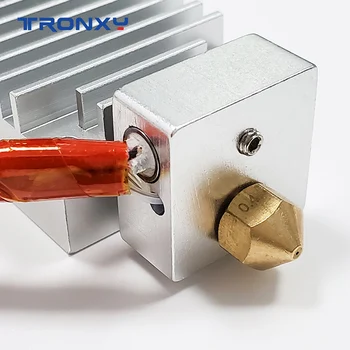 Tronxy 3D Tiskalnik Oprema J-glava 2 v 1 od 2 Extruders 1 Šoba Hotend Komplet Aluminij Toplote Blok 0,4 mm za 2E
