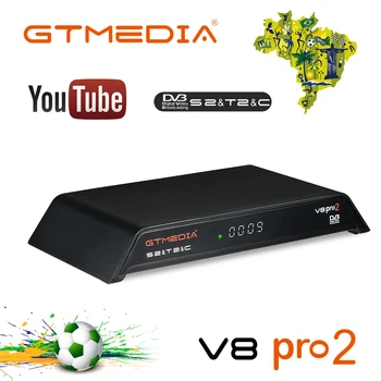 GTmedia V8 Pro 2 sprejemnik DVB-T2/S2/Kabel J83.B Vgrajen WiFi H. 265 ACM Podporo CS Sprejemnik Sat TV Sprejemnik 1080P