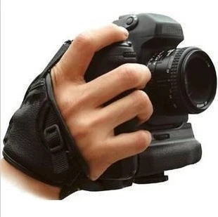 Fotoaparat Črno Usnje Mehko Zapestje Trak/Ročaja za Canon 600D 650D 700D 70 D Nikon D5200 D750 D3200 D90 D610 SLR/DSLR Nazivni 4.5