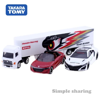 Takara TOMY Tomica Honda Nsx Plamen Ekipa Mugen Suzuka S660 Avto Model Komplet Diecast Miniaturni Otroške Igrače Vroče Pop Trojk