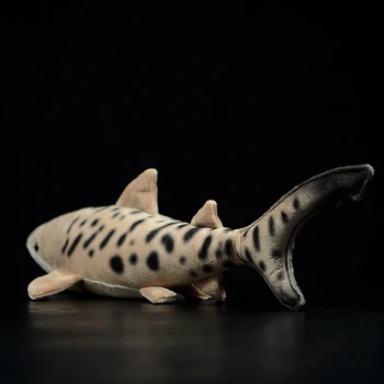 52 CM Dolgo, Mehko Resničnem Življenju Tiger-shark Plišastih Igrač Veren Morske Živali Bullhead Shark Plišaste Igrače Darila Za Otroke