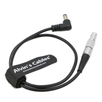 Alvin je Kablov 2 Pin za pravim Kotom DC Kabel za Teradek Vijakov Oddajnik Tilta Baterije Tablice