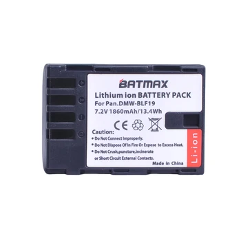 Batmax 4Pc DMW-BLF19 DMW DMW-BLF19e Zamenjava Baterije akku+LCD Hitro Dvojni Polnilec za Panasonic Lumix GH3 GH4 GH5 DMW-BLF19PP