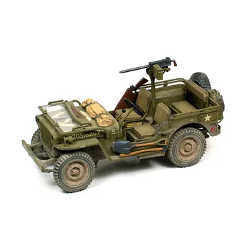1:35 Obsega Sestavljanje Modela Avtomobila Svetovne Vojne Ameriški Willys Jeep Model Z Vojak Brezplačna Dostava 35219
