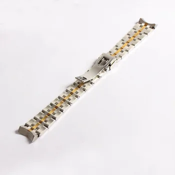 20 mm 21 mm Moške iz Nerjavečega Jekla Watch Trak Za Tudor srebrna Kovinski Sponke Watchband Zapestnica