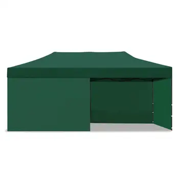 Zložljivi Šotor 3x6m nepremočljiva jardin dogodki stranke nagubana facil Zeleno barvo Oxford Gazebo šotoru na prostem trgu