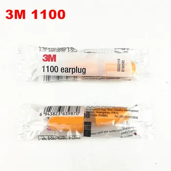 100pairs/veliko 3M 1100 Razpoložljivi Uho Plug Pene Hrupa Reduciranje