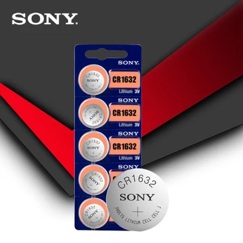 20pc Sony Original CR1632 Gumb Celično Baterijo Za Gledanje Avto Daljinski Ključ cr 1632 ECR1632 GPCR1632 3v Litijeva Baterija