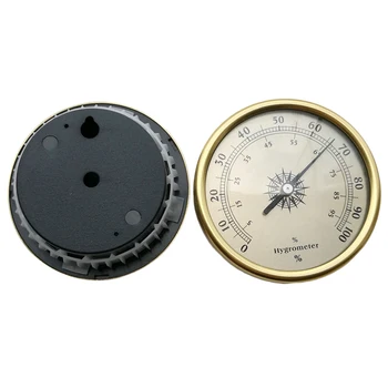 Visoko kakovostne Naprave za Termometer za 7,2 cm Zlati Prstan Površine Higrometer