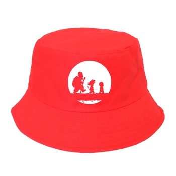 Blagovne znamke Japonske Anime Goku Moški Oče klobuk Anime Moških Smešno Hip Hop ribič skp Japonski Velemojster hobiji Design vedro klobuk