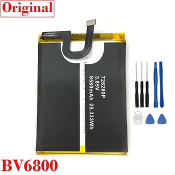 Prvotne 6580mAh BV6800 Baterija Za Blackview Pro IP68 Vodotesen MT6750T Visoke Kakovosti Baterija+številko za Sledenje