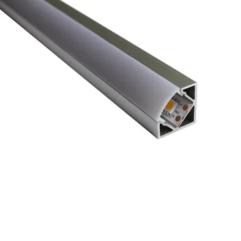 20PCS 1m dolžina LED aluminij Profil brezplačna dostava za led trakove iz aluminija kanal stanovanj-Postavka Št. LA-LP18 led kotu profila