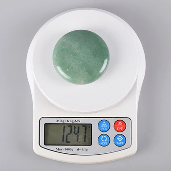 6.5*2 cm Palm Kamen Jade Čakro Aventurine Masaža Kamen Naravnih Mineralnih Kristalov Kremena Meditacije, Duhovne Zdravilne Energije