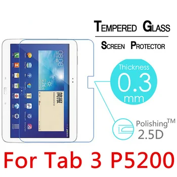 Premium Kaljeno Steklo Za Samsung Galaxy Tab 3 10.1 palčni P5200 P5210 P5220 Zaslon Zaščito Stekla Film eksplozijam Zaščitnik