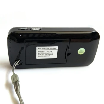 L-088AM Dual Band Polnilna Mini Prenosni Žepni Digitalni Auto Scan AM, FM Radijski Sprejemnik z Glasbe MP3 Predvajalnik Zvoka Zvočnik
